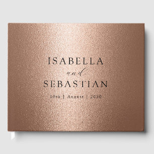 Livro De Visitas Cobre Chic Personalizado