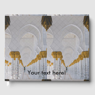 Livro De Visitas Colunas Sheikh Zayed Grande Mesquita, Abu Dhabi