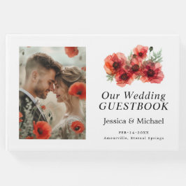 Livro De Visitas Com foto Escarlet Serenade Petal