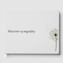 Comemoração de simpatia minimalista