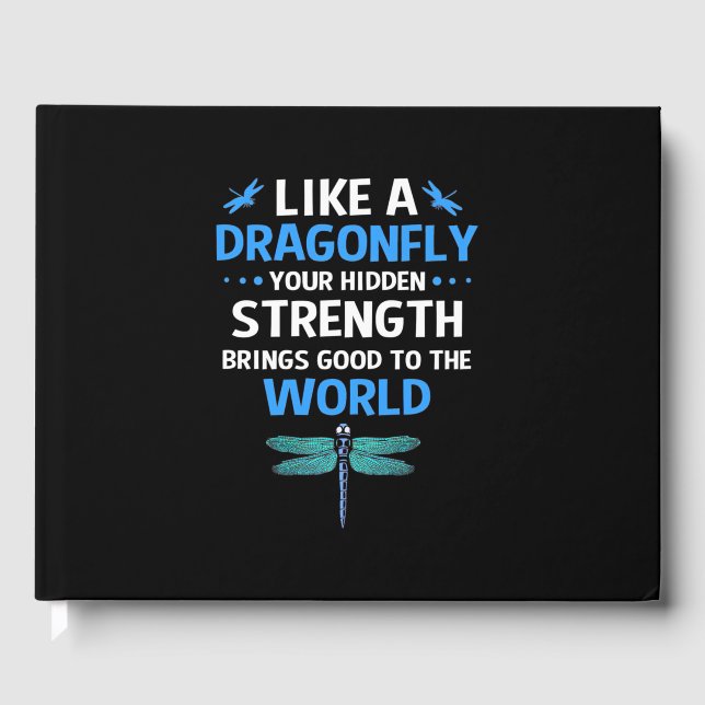 Livro De Visitas Como Uma Dragonfly (Frente)