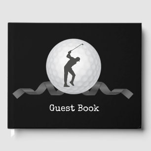 Livro De Visitas Condolências ao golfista