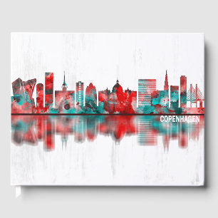 Livro De Visitas Copenhagen Denmark Skyline