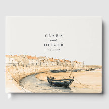 Cornwall Harbour Quay Boats Sunset Beach Wedding 