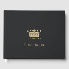 Livro De Visitas Coroa Dourada