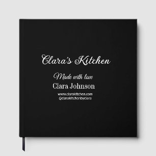 Livro De Visitas cozinha comida chef adicionar nome de restauração