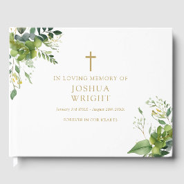 Livro De Visitas Crematório Cristão Em Memória Funeral