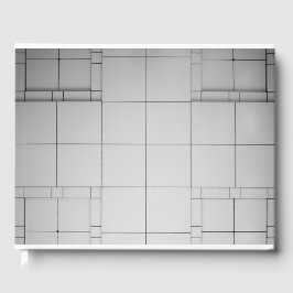 Livro De Visitas Cubos abstrato
