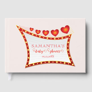 Livro De Visitas Cupid's Little Secret Valentine Baby Shower