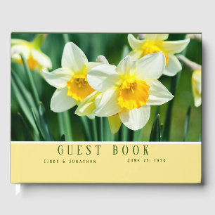 Livro De Visitas Daffodils dos insensatez do gelo que Wedding o