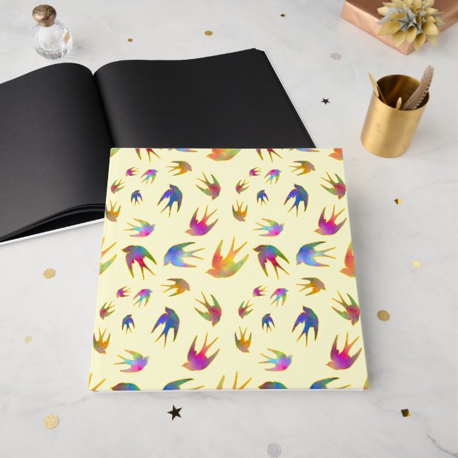 Livro De Visitas Dançar com o Vento Dançado (Frente aberta)