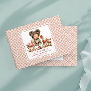 Livro de Visitas de Aniversário Delicioso Cogumelo
