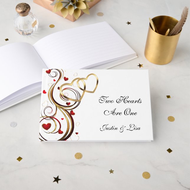 Livro de Visitas de Casamento (Frente aberta)