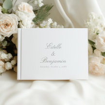 Livro de Visitas de Casamento de Casais com Caligr
