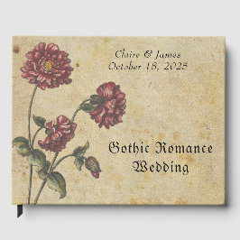 Livro de Visitas de Casamento Gothic Romance – Esc