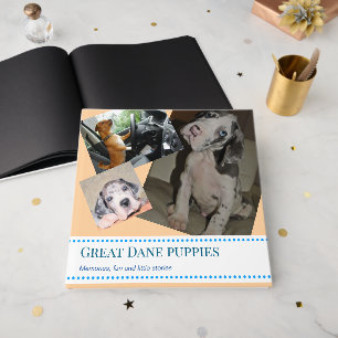 Livro de Visitas de Filhote de Dogue Alemão 