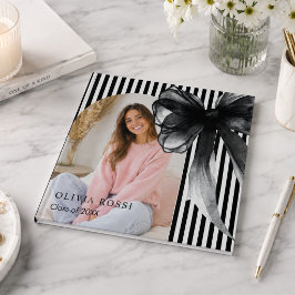 Livro de Visitas de Formatura Coquette com Laço Pr