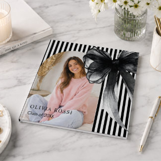 Livro de Visitas de Formatura Coquette com Laço Pr