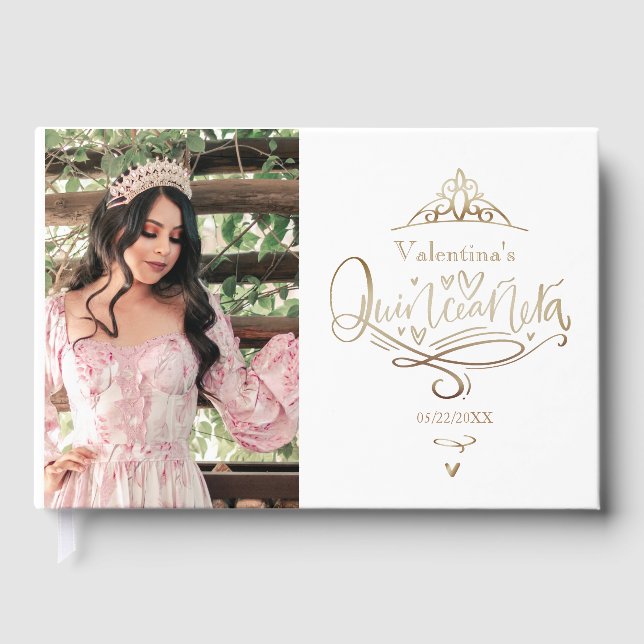 Livro de visitas de Quinceañera (Frente)