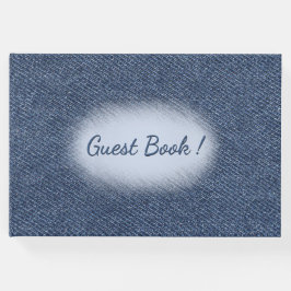 Livro De Visitas Denim