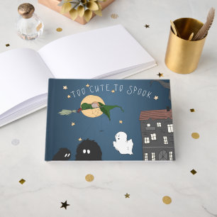 Livro De Visitas Desejos para Bebê   Chá de fraldas de Bruxa Bonita