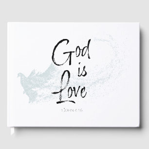 Livro De Visitas Deus é amor