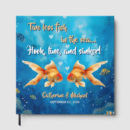 Livro De Visitas Dois Menos Peixes No Casamento Submarino