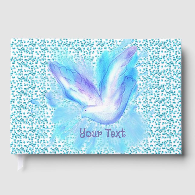 Livro De Visitas Dove voando (Frente)