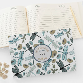 Livro De Visitas Dragonflies Férias Florais