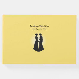 Livro De Visitas Duas Noivas