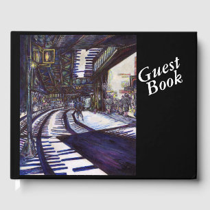Livro De Visitas Dusting the Piano