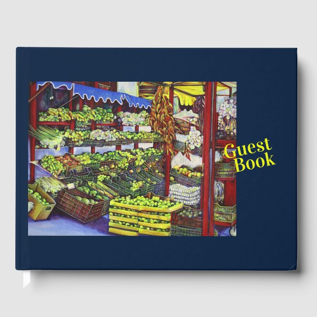 Livro De Visitas Eddie's Market (Frente)