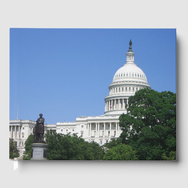 Livro De Visitas Edifício do Capitólio em Washington DC (Frente)