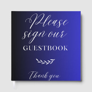 Livro De Visitas Elegant Custom Guest Book
