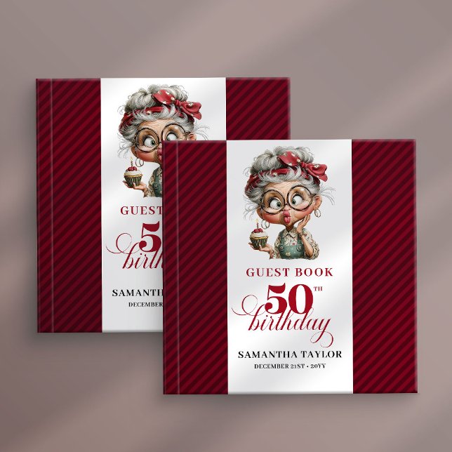 Livro De Visitas Elegant Funny Lady 50th Birthday Humor Guest Book (Elegant Funny Lady 50th Birthday Humor Guest Book

)