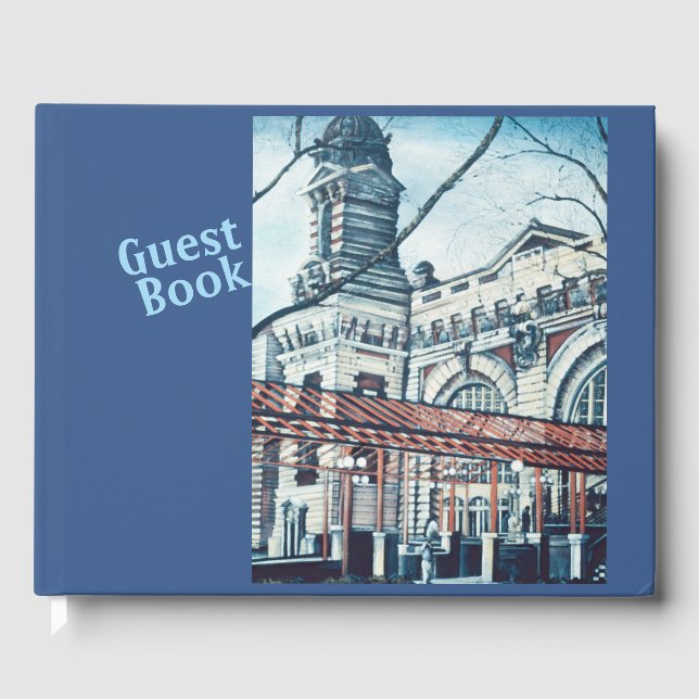 Livro De Visitas Ellis Island, Nova Iorque (Frente)