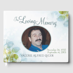 Livro De Visitas Em lembrança Loving do memorial da memória