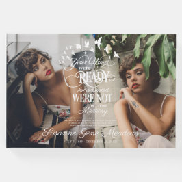 Livro De Visitas Em memória de amor | Foto Memorial Funeral