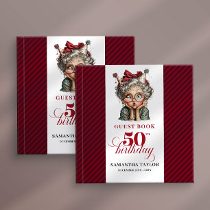 Livro de visitas encantador e peculiar para aniver