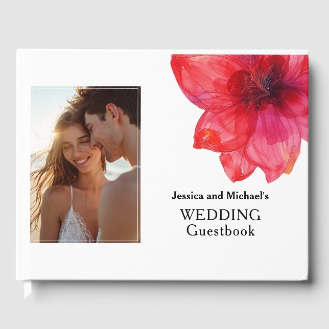 Livro De Visitas 😍 Encantando Casamento Sonho Anemone Anemone (Frente)