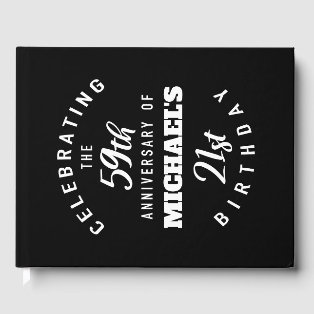 Livro De Visitas Engraçado 80 Birthday Personalizado (Frente)