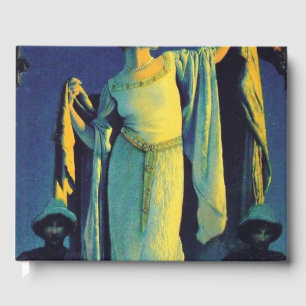 Livro De Visitas Espírito Da Noite - Maxfield Parrish