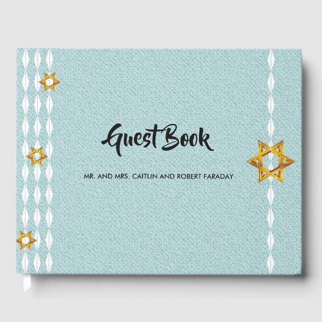 Livro De Visitas Estrela de Davi (Frente)