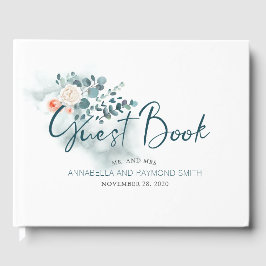 Livro De Visitas Eucalyptus Greenery Wedding