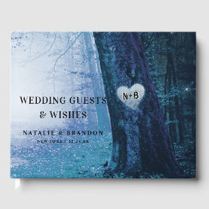 Livro De Visitas Evermore Floresta de Fada Encantada Casamento