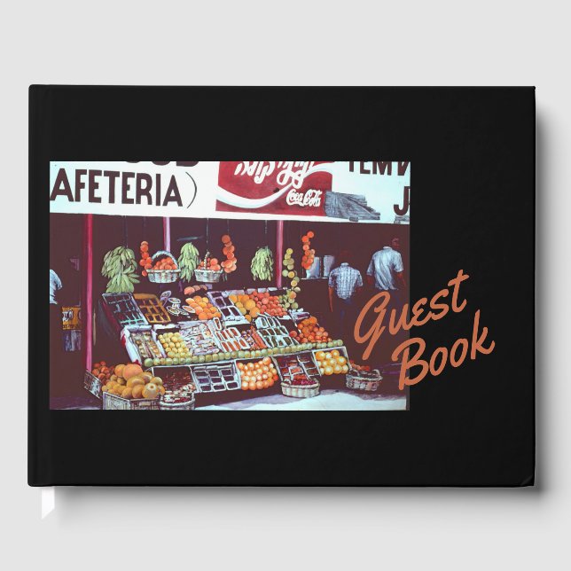 Livro De Visitas Face moderna num comércio Eterno, Jericho Israel (Frente)