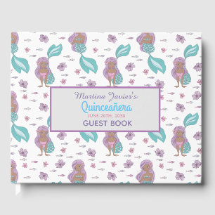 Livro De Visitas Fada - Sereia Quinceañera 15 Birthday