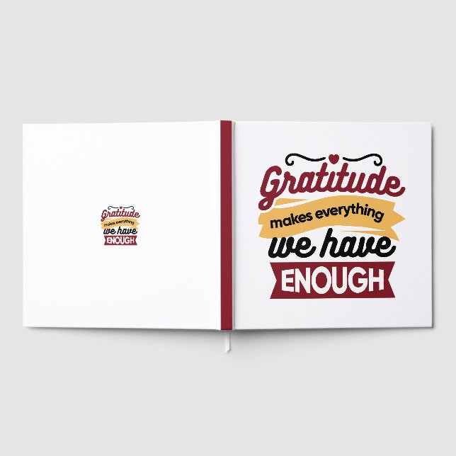 Livro De Visitas Faith and Gratitude Artwork – Uplifting Christian  (Completo)