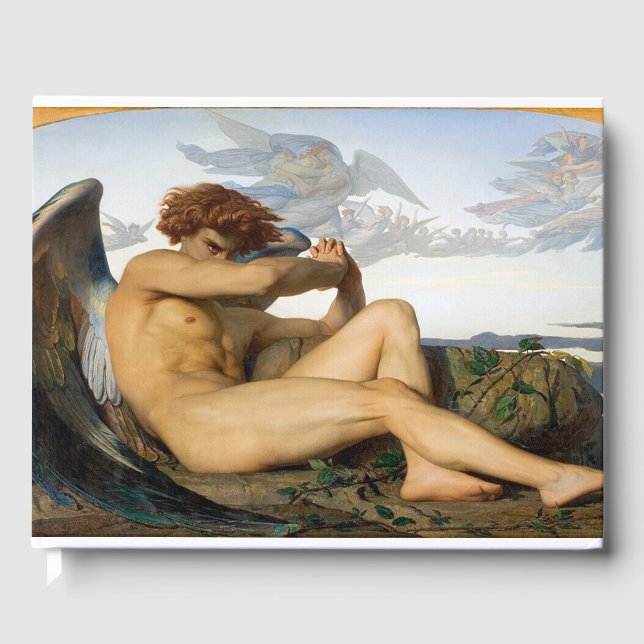Livro De Visitas Fallen Angel Alexandre Cabanel Original (Frente)