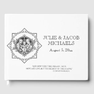 Livro De Visitas Família santamente do casamento católico